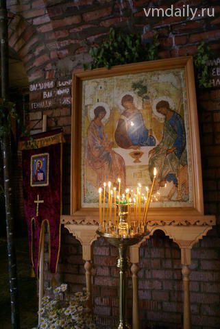 Наукоград отметил именины литургией