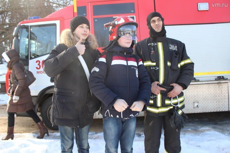 Школьники Вороново узнали, что значит быть спасателем