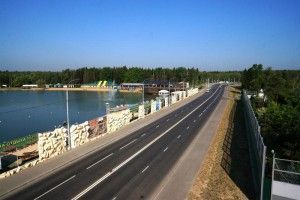 Открытие движения по реконструированной дороге Киевское шоссе — Боровское шоссе (Московский — Рассказовка)
