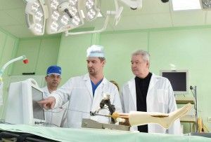 25 февраля 2015Мэр Москвы Сергей Собянин открыл хирургический корпус ГКБ №29 им. Баумана.