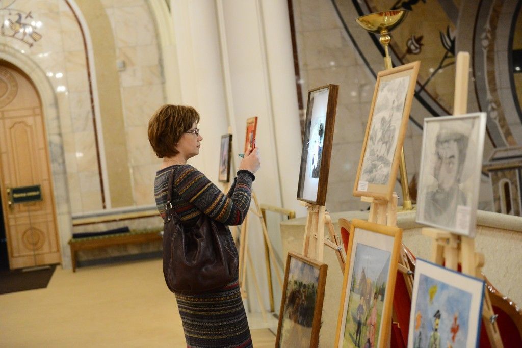 В поселке Марьино пройдут две выставки детского рисунка