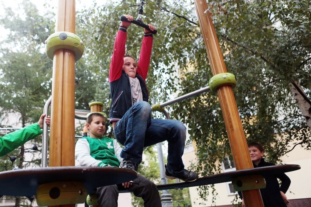 Детскую площадку обустроят в Троицке. Фото: архив, «Вечерняя Москва»