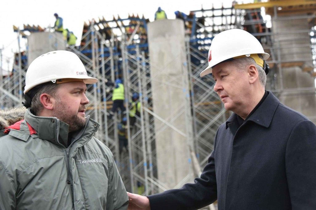 Сергей Собянин пообещал сдать важную эстакаду на Волоколамском шоссе в этом году