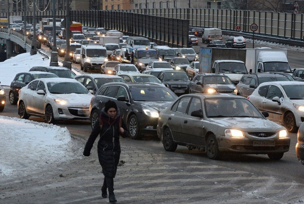 За пять лет уменьшилось количество машин на дорогах Москвы