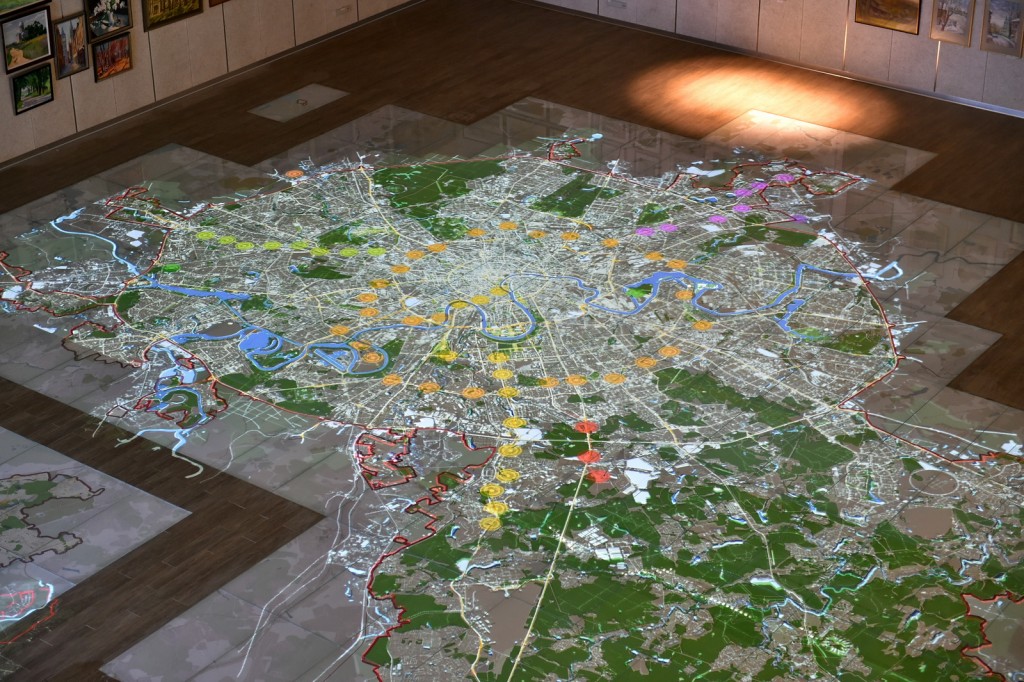 По интерактивной карте столицы можно будет пройти с экскурсией