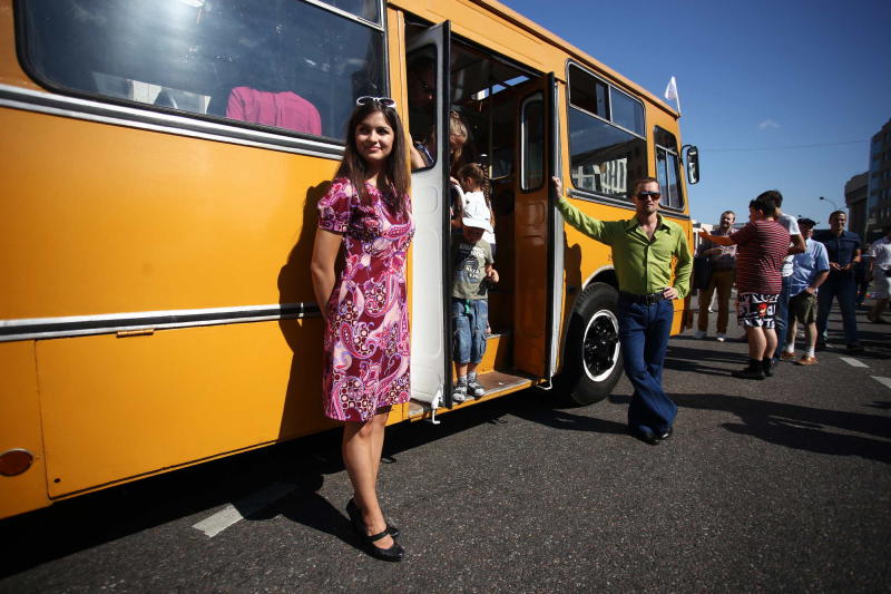 Жители Москвы увидят парад легендарных ретроавтобусов 8 августа