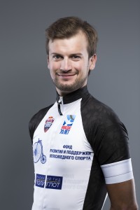 Ivan Kovalev from Russia poses for a portrait prior the Red Bull Trans-Siberian Extreme race in Moscow, Russia on July 11th, 2015.