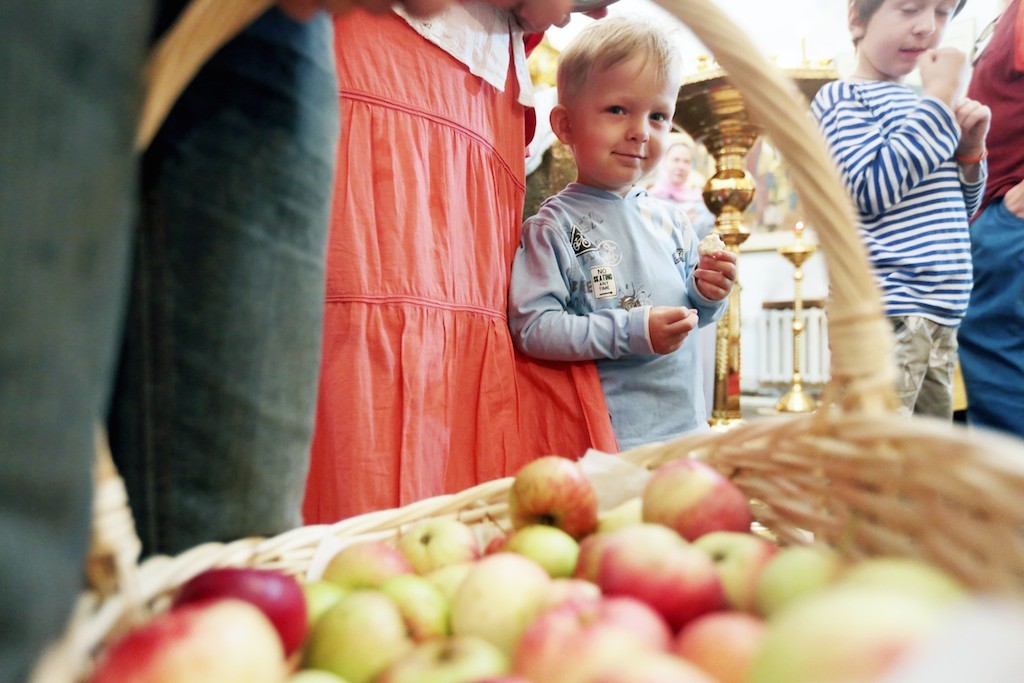 В поселении Внуковское отпраздную яблочный спас