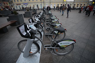 С начала года москвичи арендовали велосипеды более 500 тысяч раз