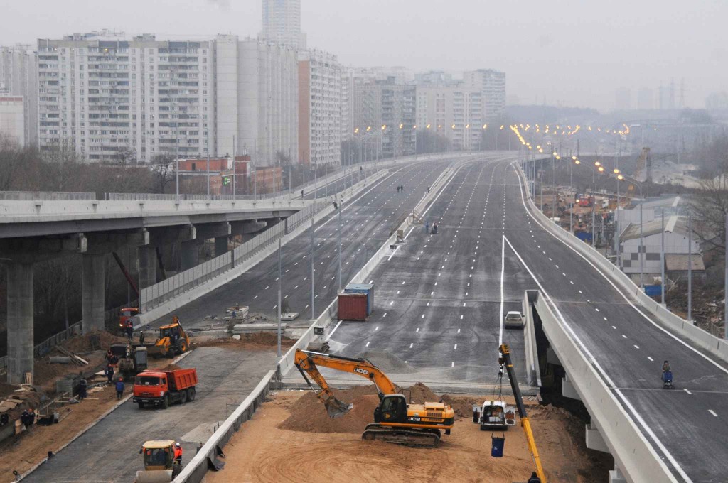 В Москве построят 260 километров новых дорог