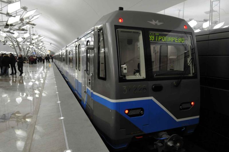 Новые поезда Московского метрополитена оборудуют современными камерами видеонаблюдения