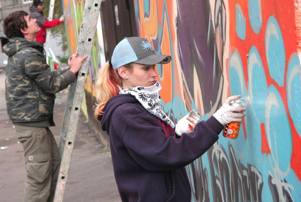 В Кокошкино запущен граффити-проект «Нескучные фасады»