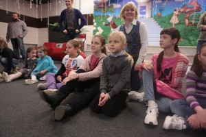 Детский праздник в редакции газеты "Вечерняя Москва"
