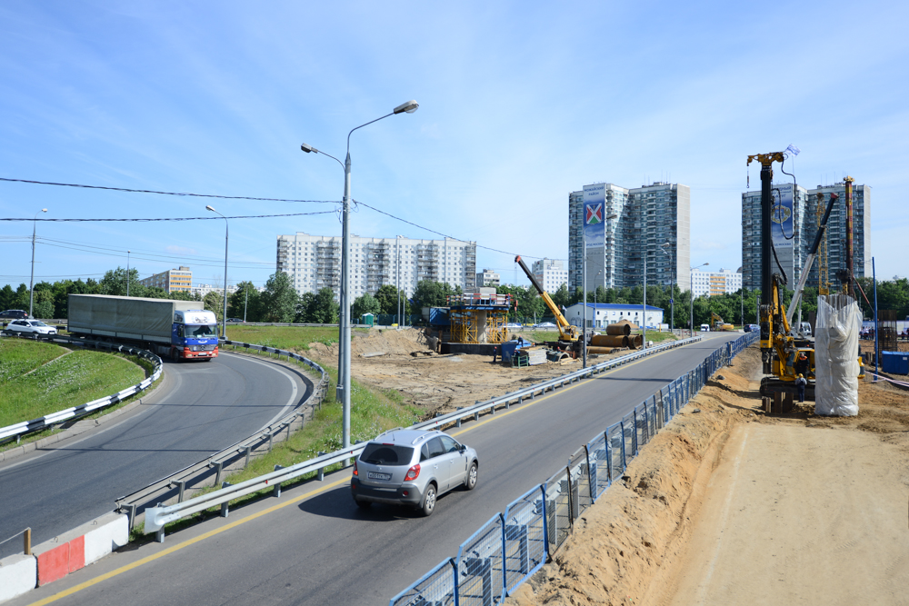 Часть съездов с Московской кольцевой автомобильной дороги закроют