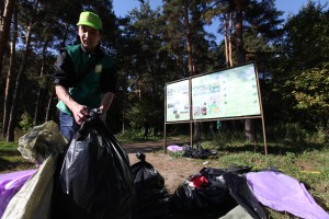Мосрентген очистят от мусора и листвы