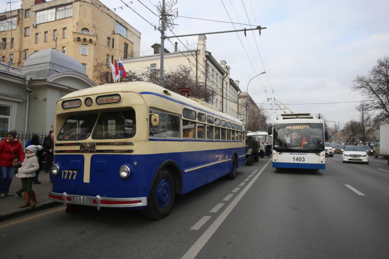 Горожане отметят Праздник московского троллейбуса