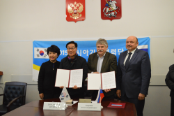 Корейская делегация подписала договор с Троицким инновационным кластером