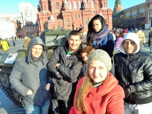 Молодые парламентарии Новой Москвы посетили парад на Красной площади