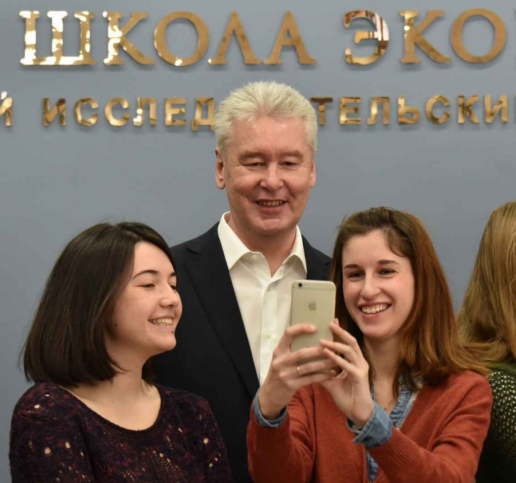 Мэр Москвы выступил перед студентами