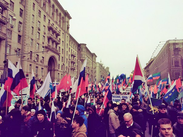 Молодежные палаты Новой Москвы приняли участие в праздничном шествии