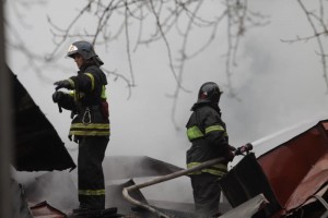 Представители администрации Новофедоровского успешно прошли пожарные учения