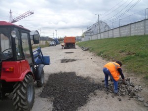 В Щербинке отремонтировали дороги