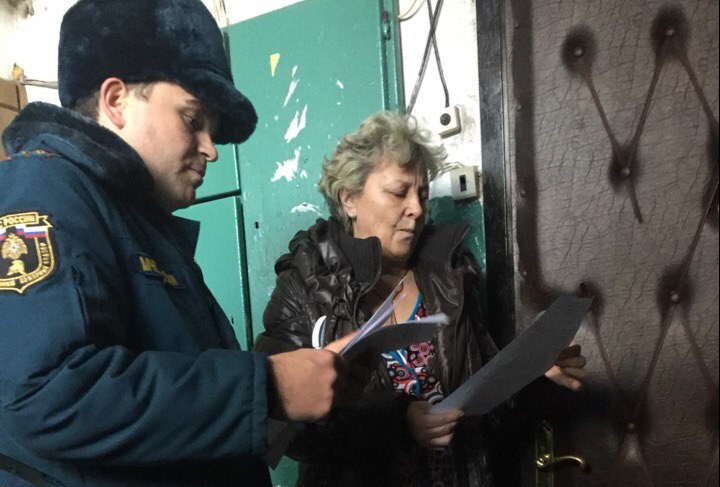 Спасатели Новой Москвы напомнили жителям о пожарной безопасности