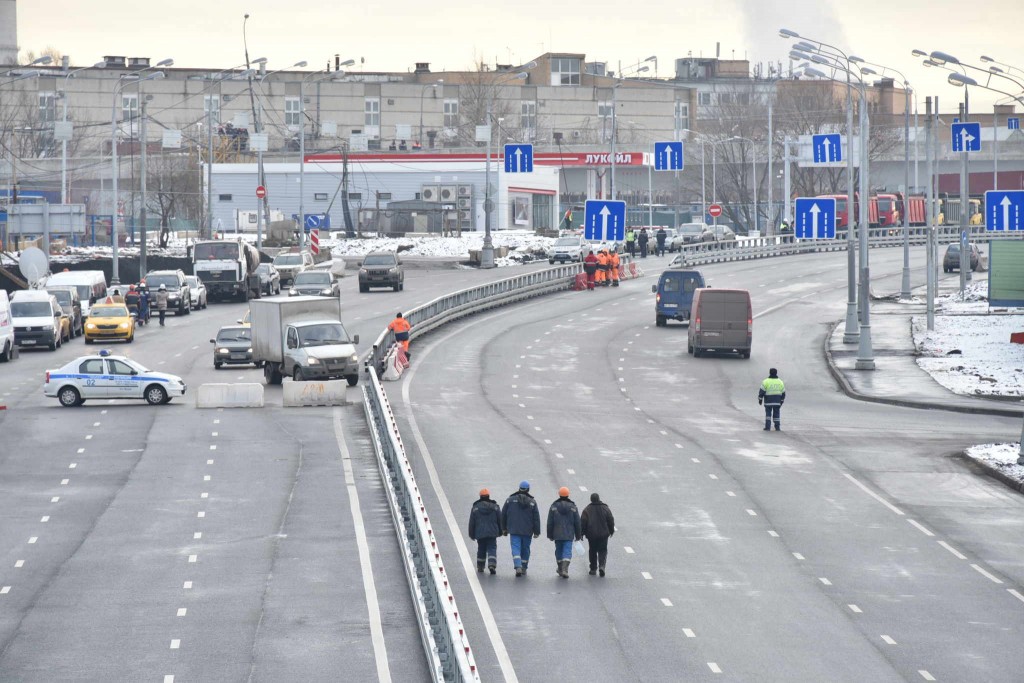 В каникулы на московские дороги выехали на 35 процентов меньше автомобилистов