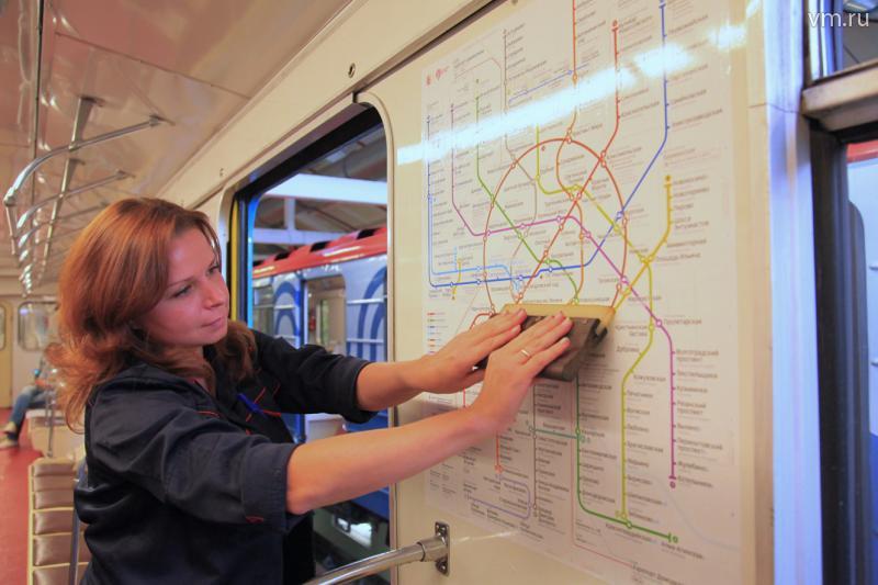 В столичном метро появятся новые схемы проезда
