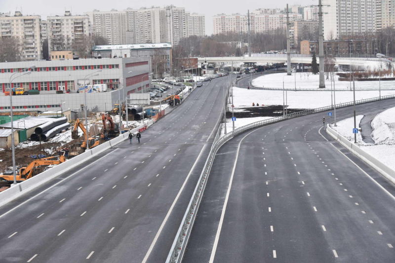 На московских трассах заменят около 300 километров отбойников