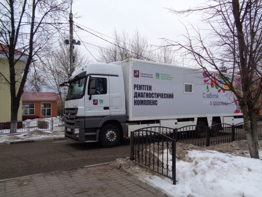 Передвижные медицинские комплексы снова приедут в Новую Москву