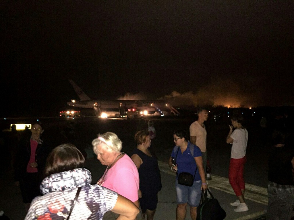 В Доминикане у российского самолета отказал двигатель