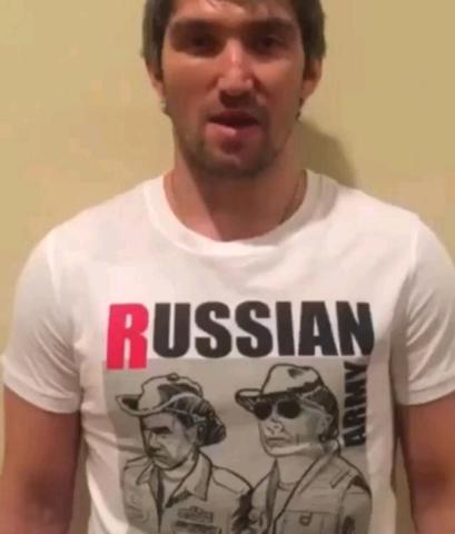 Хоккеист Овечкин записал видеоролик в поддержку Федору Чудинову