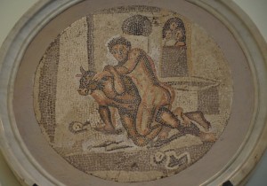 Мозаика из Помпей в Национальный археологический музей в Неаполе. Фотоархив Wikipedia
