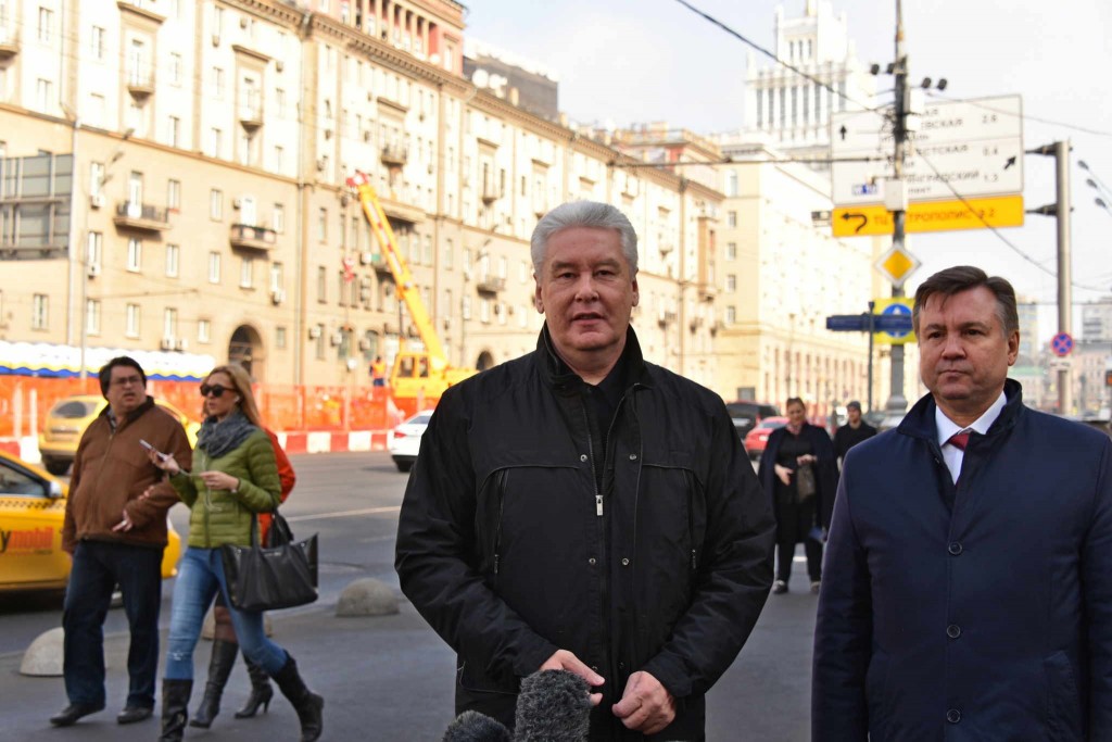 Собянин дал старт новому сезону благоустройства московских улиц