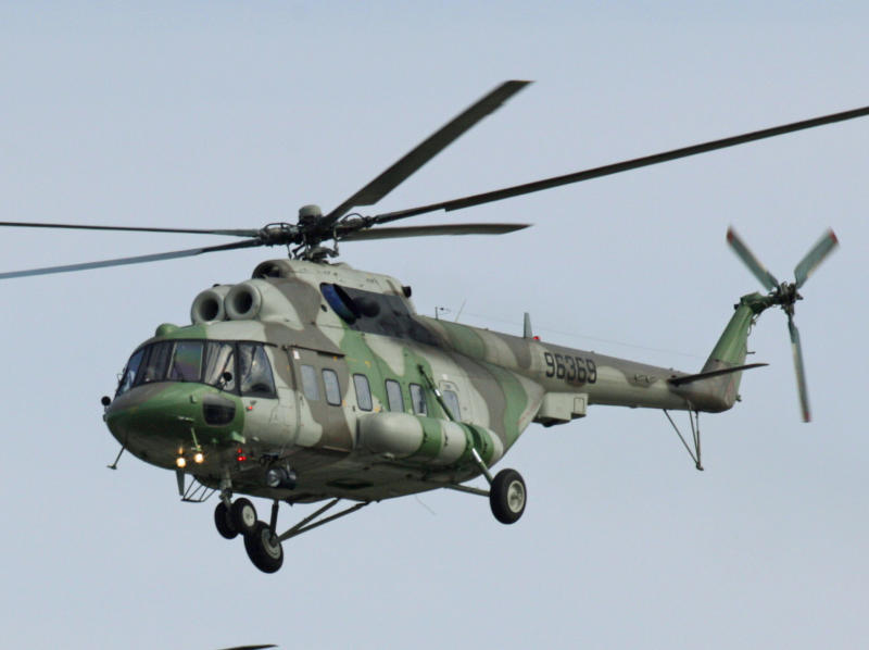 Два человека погибли и два получили ранения при падении вертолета Ми-8