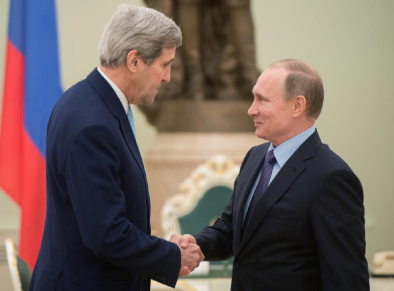 Владимир Путин и Джон Керри встретятся в Кремле 23 марта