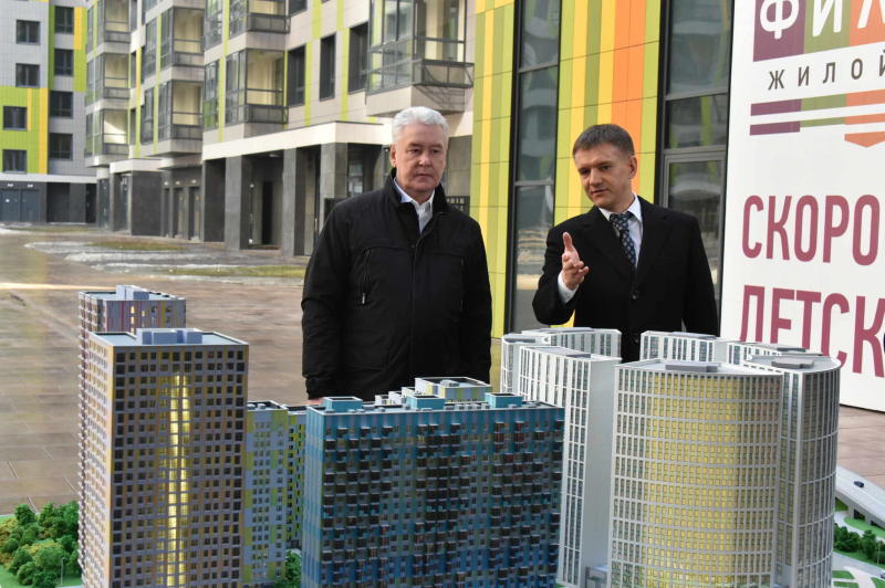Собянин: В 2016 году в Москве будет построено 3 млн кв. м жилья