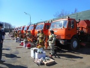 Поливомоечные машины новых округов проверили на пригодность 