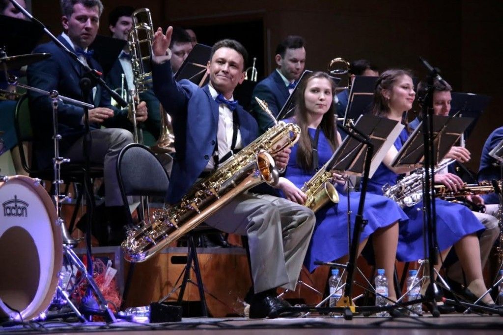 Троицкий джазовый оркестр собрал аншлаг на юбилейном концерте