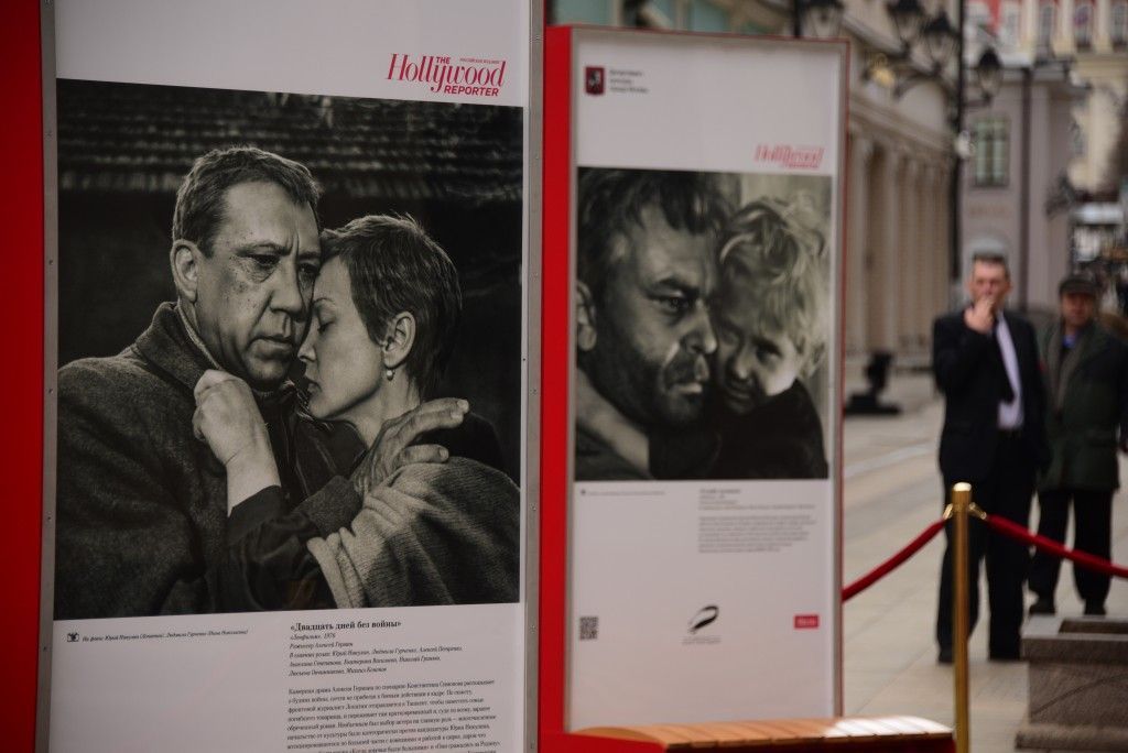 Никольский бульвар украсит новая фотовыставка под названием «Легенды нашего кино»