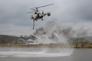 В Кленовском прошли Всероссийские учения МЧС. Фото предоставлено пресс-службой Управления МЧС по ТиНАО 