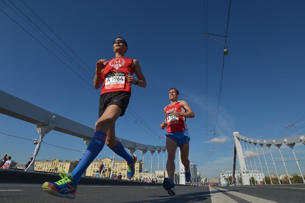 Первый этап Московского марафона прошел в «Лужниках»