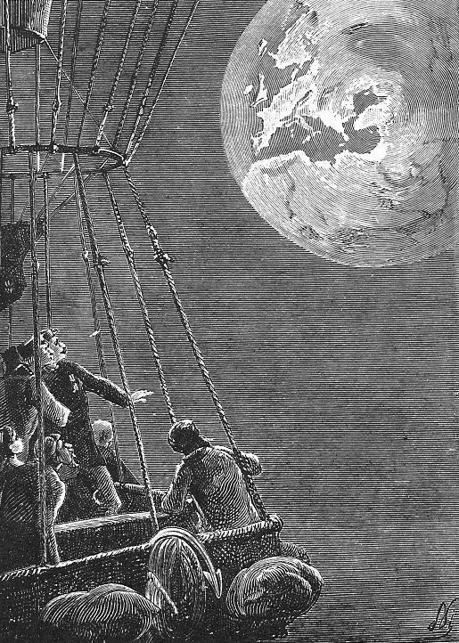 Пол Доминик. Иллюстрация из романа Жюля Верна, 1877 г. Фотоархив Wikipedia