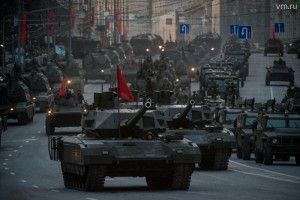 С помощью сервиса «Окно в город» москвичи увидят репетицию парада Победы