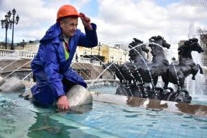Сезон фонтанов в Москве стартует 28 апреля