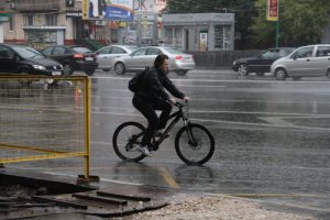 В Москве объявлен оранжевый уровень опасности. Фото: "Вечерняя Москва", архив