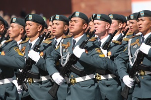 Генеральная репетиция военного парада прошла на Красной площади
