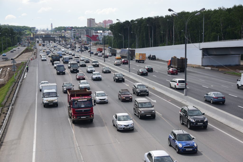Через три года будет завершено строительство участка Центральной кольцевой автодороги в Новой Москве