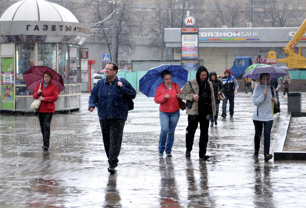 Прогноз погоды на неделю: в столице будет пасмурно и дождливо